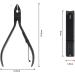 Nail Clippers Kit Personal Care Tools Nail Clippers Home Use Pedicure Manicure Set 12 Piece Set Black Travel Nail Clippers - Buy Online on GoSupps.com