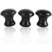 Shop 1 Pc Mushroom Jade Gua Sha Facial Tool - Black Jade Roller for Face Lift & Wrinkle Removal | Relaxing Massage Knobs for Women Spa - Buy Online on GoSupps.com