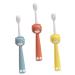 Orfofe 3 pieces of children's toothbrush comfortable children's toothbrush beautiful children's toothbrush travel children's toothbrush safe toothbrush toddler toothbrush toothbrush for daily