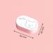 Portable White Contact Lens Container Set - Mini Holder & Travel Case with Tweezers - Ideal for Home & Travel - Buy Online on GoSupps.com