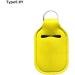 dijiusidy Key Chain Thoughtful Design Flip Caps Reusable Refillable Useful Bottle Holder Assorted Colors Portable Holders Straw Yellow XY Straw Yellow XY - Buy Online on GoSupps.com