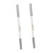 FRCOLOR 2pcs Tool with Dual -in- Pencils Makeup Pencil Brow Eyebrow Enhancer Brush 1 count (Pack of 1) Assorted Color