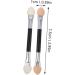 Mikinona 24pcs Latex Eye Shadow Stick Women Eye Shadow Brush Eyeshadow Double Sided Small Makeup Brush Eye Makeup Makeup Supplies Eyeshadow Blending Brush - Buy Online on GoSupps.com