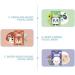 Husalsea 7 pieces of animal masks calming moisturizing clarifying and oil regulating Face masks with animal membrane Funny - Buy Online on GoSupps.com