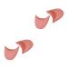 NOLITOY 2 Pairs Shoe Inserts Toes Cover Protective Sleeve Silicone Tiptoe Cover Foot Separating Socks Ffore Foot Sole Silicone Toe Pads Fore Foot Cushion Toe Caps Care