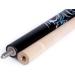 AB Earth 58 Hand-Painted 2-Piece Pool Cue Stick with Irish Linen Wrap - Black 19oz - Buy Online on GoSupps.com