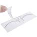 Hemoton 20 Pcs Eyebrow Guide Measure Tool Microblading Ruler Guide Makeup Ruler Eyebrow Ruler Make up - Buy Online on GoSupps.com