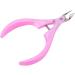 Cuticle Scissors - Nail Cuticle Nippers Clip Edge Cutter Shear Manicure Professional Nail Art Tool Trimmer Scissor Stainless Steel +plastic Pink - Buy Online on GoSupps.com