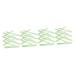 Didiseaon 40 Pcs Tool Stick Cosmetic Mixing Tools. Makeup Mixing Spatula Mini Pp re-usable 20.5x3x0.6cmx4pcs Greenx4pcs