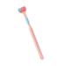 Children's Soft Bristle Three-Sided V-Shaped Toothbrush - Optimal Cleaning & Non-Slip Handle in Pink for All Ages - Buy Online on GoSupps.com