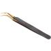 Premium Gold Curved Fairy Tweezers for False Eyelashes | Ergonomic Stainless Steel | Portable Beauty Tool for Salon Professionals - Buy Online on GoSupps.com