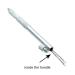 Sharplace 1 Professional 2-in-1 Aluminum Crochet Hook for Beads Feathers Dreadlocks Wigs & Hair Extensions | International Shipping - Buy Online on GoSupps.com
