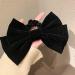 Black Velvet Hair Scrunchies for Women and Girls - Hair Elastic Bow Ties - Buy Online on GoSupps.com