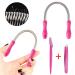 Kapmore Facial Hair Removal Tool for Women | Spring Facial Hair Remover, Eyebrow Razors, Beveled Tweezers, Threading Hair Removal - Pink - Buy Online on GoSupps.com