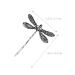 LALAFINA Vintage Dragonfly Hair Clips - Retro Bobby Pins for Women's Wedding Hairstyles (4Pcs) - Buy Online on GoSupps.com