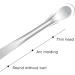 Portable Ear Cleaner Stainless Steel Ear Spoon Set Stainless Steel Ear Wax Remover Reusable Stainless Steel Ear Wax Remover Set Ear Wax Easily Removed Ideal for Personal and Home Use 10pcs Random - Buy Online on GoSupps.com