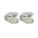 EXCEART 4pcs Silver Plated Small Single Tooth Cap - Hip Hop Teeth Grill Decoration - Buy Online on GoSupps.com