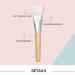 Premium Face Mask Brush & Bleach Brush - Soft Bristle Applicator for Women | Multi-Purpose Beauty Tool - Buy Online on GoSupps.com