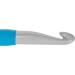 Amour Crochet Hook 15mm Blue & White - Clover Needlecraft - Buy Online on GoSupps.com