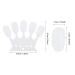 Nail Art Tips - 10pcs White Nail Sticks & Color Display Cards for Manicure & Gel Polish Practice - Buy Online on GoSupps.com