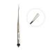 Dental Periotome curved tip 2.5 mm with micro teeth - Dental instruments (Hossa)