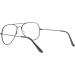 Buy ALWAYSUV Classic Metal Frame Vintage Glasses - Stylish Black Decorative Eyewear for Men & Women - International Shipping Available - Buy Online on GoSupps.com
