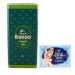 Basso Olio Extra Vergine di Oliva, extra virgin olive oil, ideal for all applications in the kitchen, 5 liter box + 1 free Felce Azzurra talc bag, 100 g bag