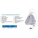 Buy 2000 ml Urine Drainage Bag with Antireflux Valve & Vented T-Tap Outlet - Fast International Shipping - Buy Online on GoSupps.com