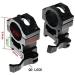 FIRECLUB 2pcs Quick Release Scope Rings Mounts - 1 Inch (25.4mm) Picatinny/Weaver Compatible for Precision Shooting - Buy Online on GoSupps.com