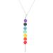 Oralgos Colofrul Choker necklace for women and girls fashionable gothic punk necklaces with a colorful six-pointed star trailer style 2