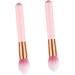 IWOWHERO 2pcs Professional Makeup Brush Makeup Brushed Highlighter Makeup Brushs Makeup Powder Brush - Buy Online on GoSupps.com