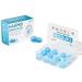 Haspro Mold 6p Earplugs - Formable Silicone Reusable & Waterproof - Ideal for Swimming Bathing Snoring & Sleeping - Soft & Comfortable - Blue - Buy Online on GoSupps.com