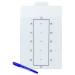 HORZE Learner Dressage Test Board - None - One Size