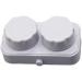 Travel-Friendly Contact Lens Cleaner & Organizer - Mini Containers for Safe Lens Washing & Care - Buy Online on GoSupps.com