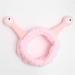 Makeup Headband Spa Headband Face Wash Headband Cartoon Snail Cute Hair Band Hair Accessories for Washing Face Shower Sports Skincare(Pink) Green Grey Pink - Buy Online on GoSupps.com