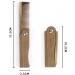 Folding Wooden Beard Brush Hair Comb - Pocket Sized, Durable & Anti-Static | Men's Eco-Friendly Natural Grooming Tool - Buy Online on GoSupps.com