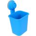 CABILOCK Wall Brackets for Electric Toothbrush - Dance-Free Suction Holder & Toothpaste Storage Box - Child-Friendly Design - 2 Pack (17x11cm) - Blue - Buy Online on GoSupps.com