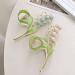 Lily of The Valley & Orchid Flower Hair Clips: Metal Hairpins for Styling Thick & Thin Hair - Ideal for Weddings & Parties | Women's Hair Accessories - Buy Online on GoSupps.com