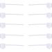 10 Pack Donor Pump Refill Pumps for Cosmetics | Medium Transfer Tool for Refillable Atomized Spray Bottles - International Shipping - Buy Online on GoSupps.com
