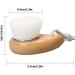 facial cleansing brush manual Washing Brush Facial Wooden Manual Soft Artificial Deep Cleansing for Deep Pore Cleaning Supplies - Buy Online on GoSupps.com