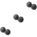 Buy Gleavi 3-St Joint Massage Globe Balls - Peanut Ball Massage Gear for Fitness Studio | 3-Piece Set - Black - Buy Online on GoSupps.com