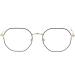 Buy Large Metal Reading Glasses YOKO - Black Gold 1.00 Dpt Spring Hinge - International Shipping Available - Buy Online on GoSupps.com