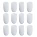 Artibetter Toe Protectors Hammer Toe Straightener Spacer Thumb 6 Pairs Sleeves Caps Soft Protectors Covers Guards for Hammer Toe Stubbed Toe Calluses Thumb Silicone Toe Sleeves Toe Spacer