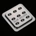 Disposable Eyelash Adhesive Palette - 10 pcs Plastic False Eyelash Glue Holder - Buy Online on GoSupps.com