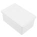 Cabilock Box Sheet Laundry Detergent Storage Box Drawer Laundry Room Bucket Laundry Powder Bin Scent Beads Container Laundry Detergent Dispenser Laundry Plastic With Cover White 16.8X11X7.5CM White