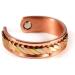 Pure Copper Magnetic Therapy Ring for Arthritis & Joint Pain Relief - Adjustable Size - Buy Online on GoSupps.com
