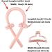 Silky Heatless Curling Rod Headband - Pink No Heat Wave Styling Tool for Long & Medium Hair - Buy Online on GoSupps.com