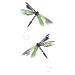 Dragonfly Temporary Tattoo Sticker Set of 12 - Watercolor Waterproof Body Art for Women, Girls, Kids - Party Favor - 10.5X6cm (SF160) - Buy Online on GoSupps.com