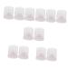 minkissy 12 Pcs Grinding Head Storage Box Nail Bit Storage Case Nail Drill Bit Container Nail Bit Storage Stand Nail Grinding Organizer Case Drill Bit Case Plastic With Cover Display Stand