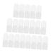 Healeved 30pcs Nail Case Para U as Nail Latex Barrier Nail Polish Protector Nail Polish Covers Skincare Tools Manicure Protector Tools Nail Tools for Nail Manicure Tools White 4x2cm White